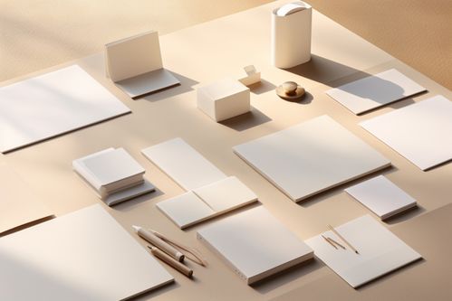 笔记本办公用品VI样机效果图与摄影图资源下载指南